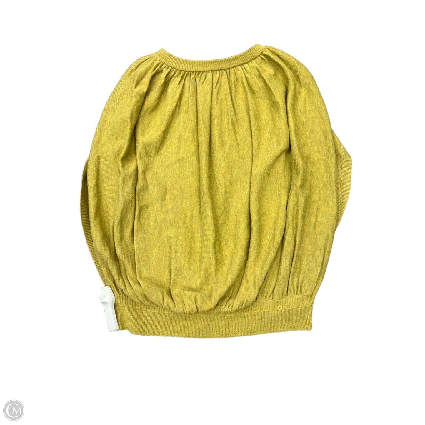 Sweater Short Sleeve By Current Air In Green, Size: M
