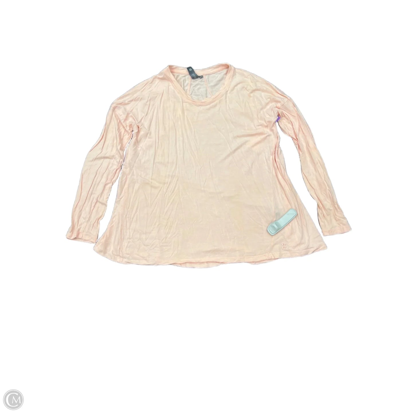 Athletic Top Long Sleeve Crewneck By Sweaty Betty In Pink, Size: Xs