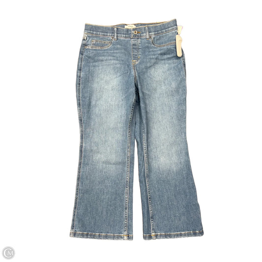 Jeans Boot Cut By Spanx In Blue Denim, Size: Xl