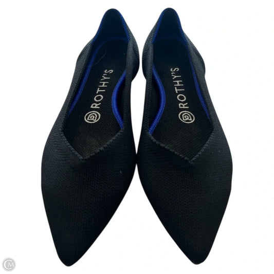 Shoes Flats By Rothys In Black, Size: 7.5