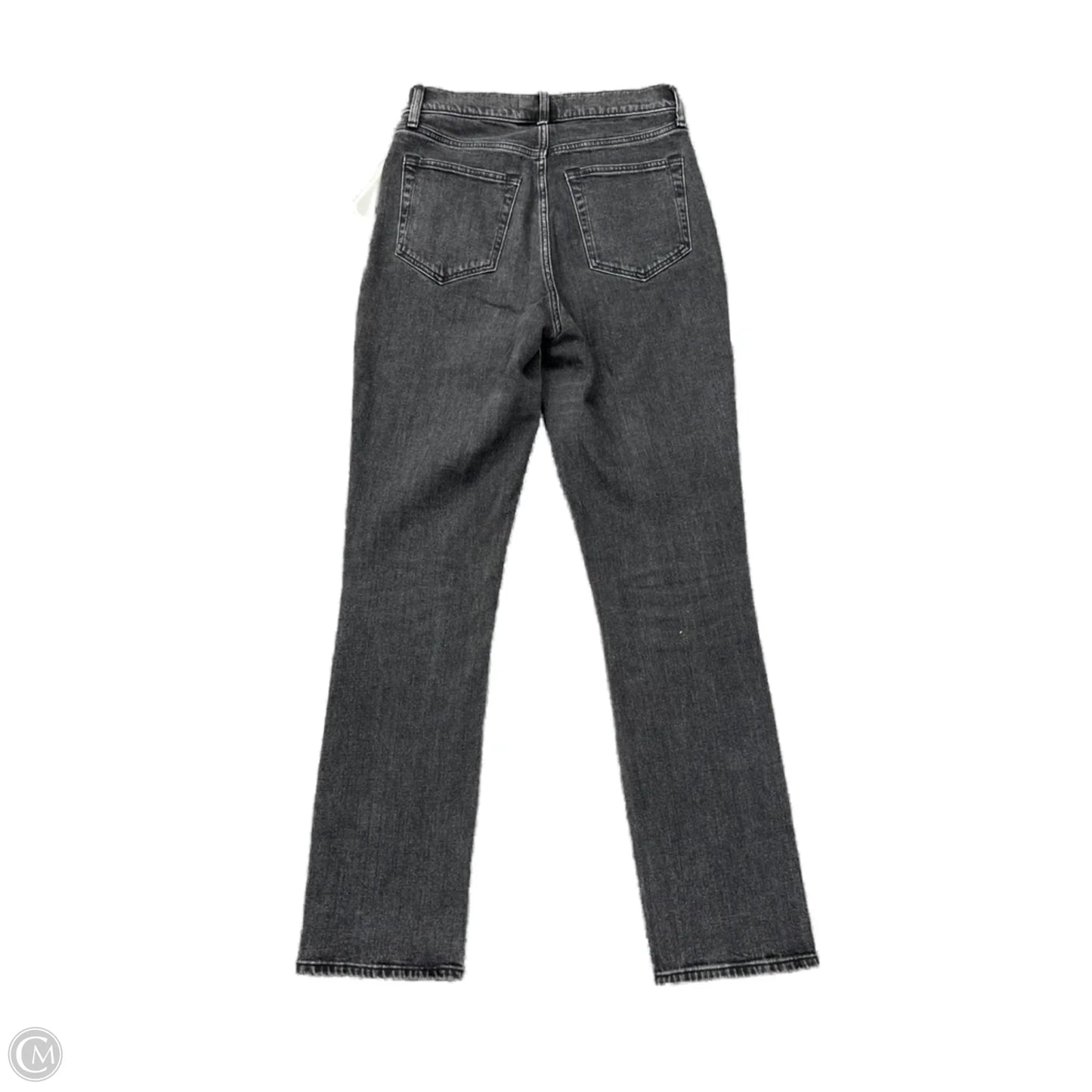 Jeans Straight By Abercrombie And Fitch In Black, Size: 4