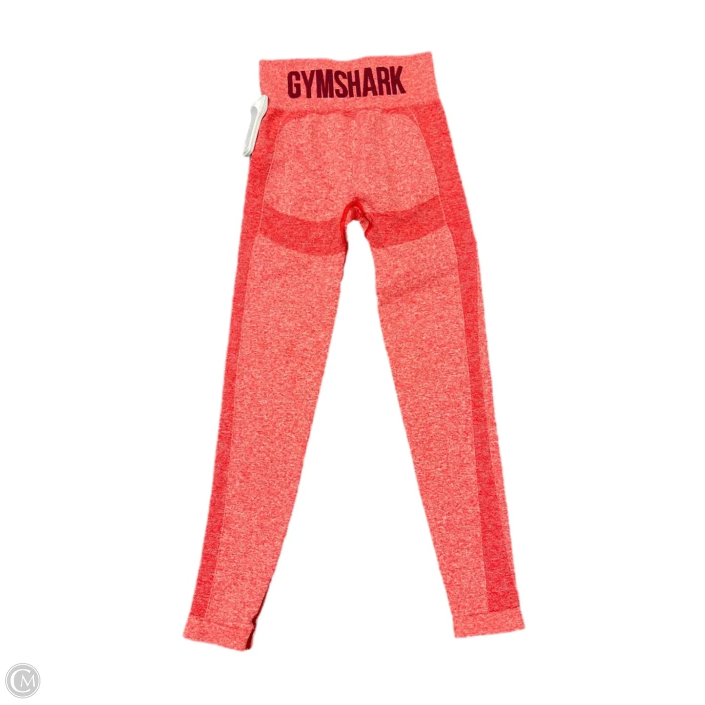 Athletic Leggings By Gym Shark In Red, Size: Xs