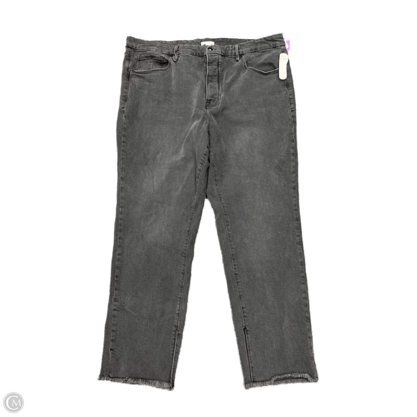 Jeans Boot Cut By Good American In Black, Size: 22