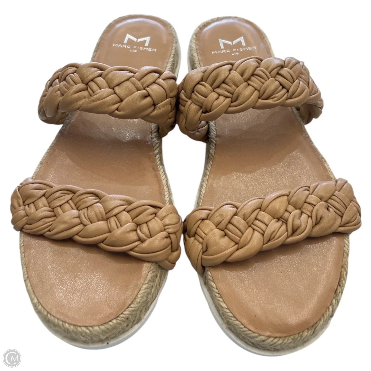 Sandals Flats By Marc Fisher In Tan, Size: 6