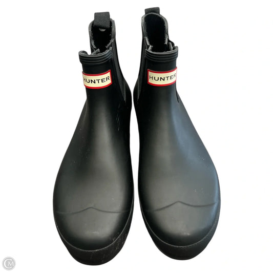 Boots Rain By Hunter In Black, Size: 10