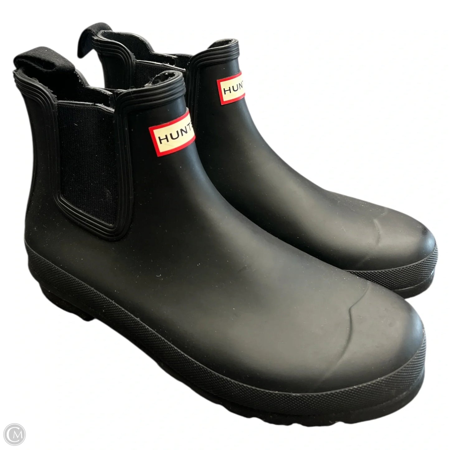 Boots Rain By Hunter In Black, Size: 10
