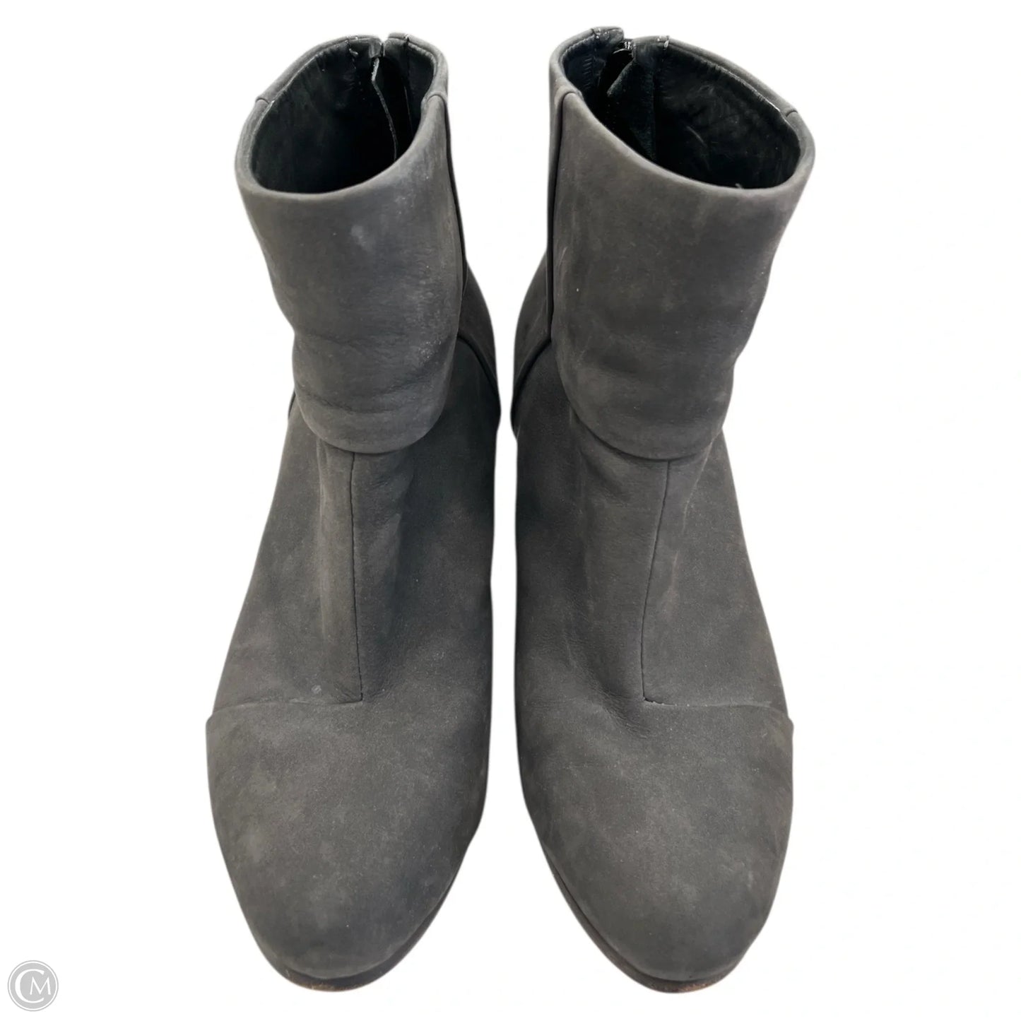 Boots Ankle Heels By Rag And Bone In Grey, Size: 7.5