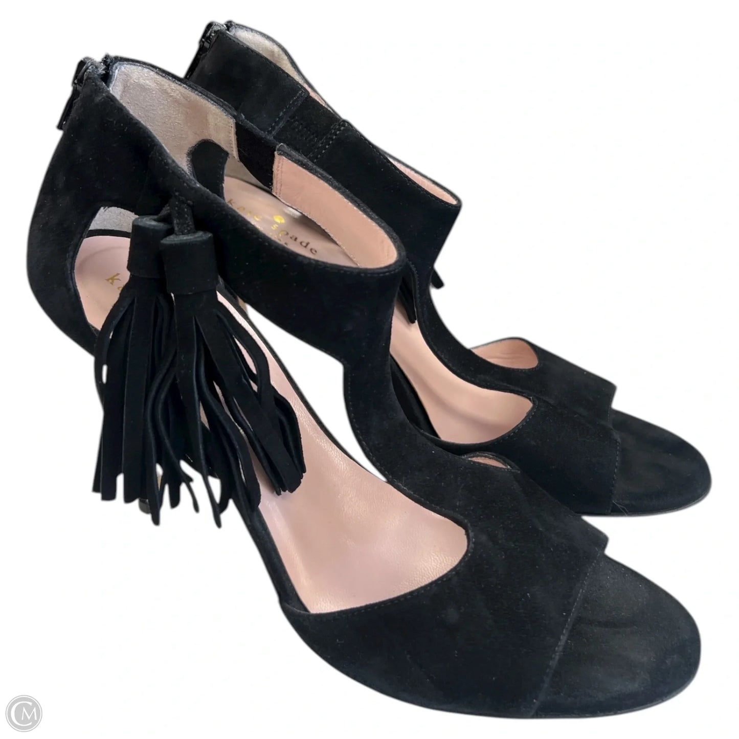 Shoes Designer By Kate Spade In Black, Size: 9.5