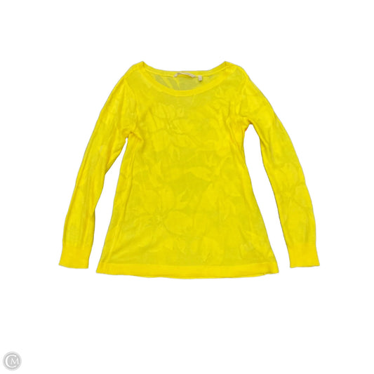 Sweater By Soft Surroundings In Yellow, Size: M