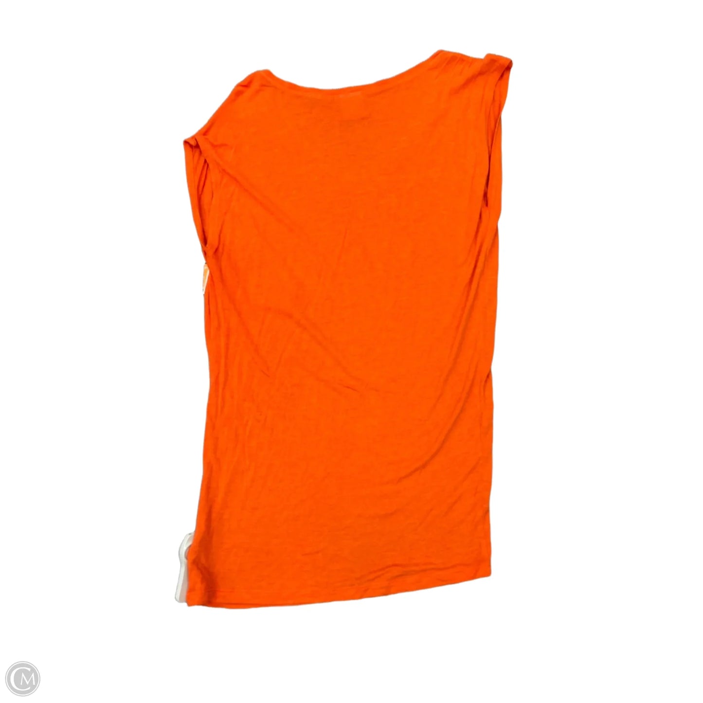 Top Short Sleeve By Cabi In Orange, Size: S