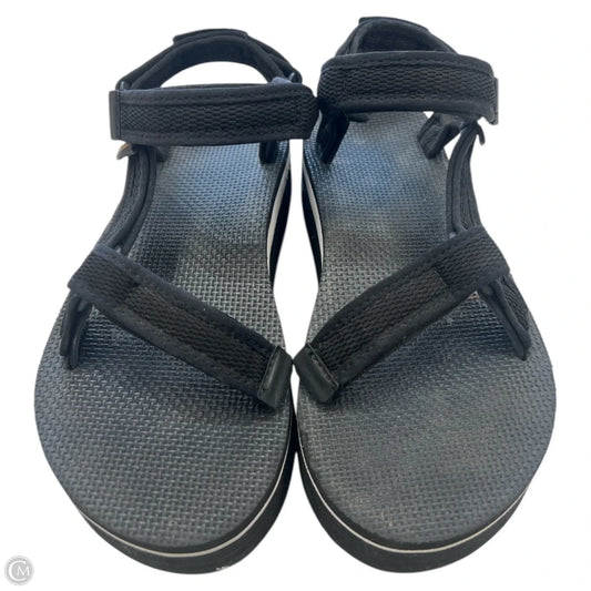 Sandals Flats By Teva In Black, Size: 8