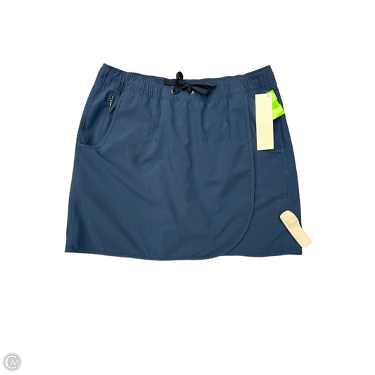 Athletic Skort By Patagonia In Blue, Size: L