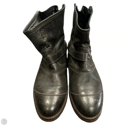 Boots Ankle Flats By Cma In Black, Size: 7.5