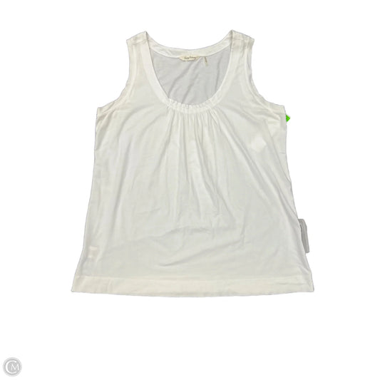 Top Sleeveless By Tommy Bahama In White, Size: L