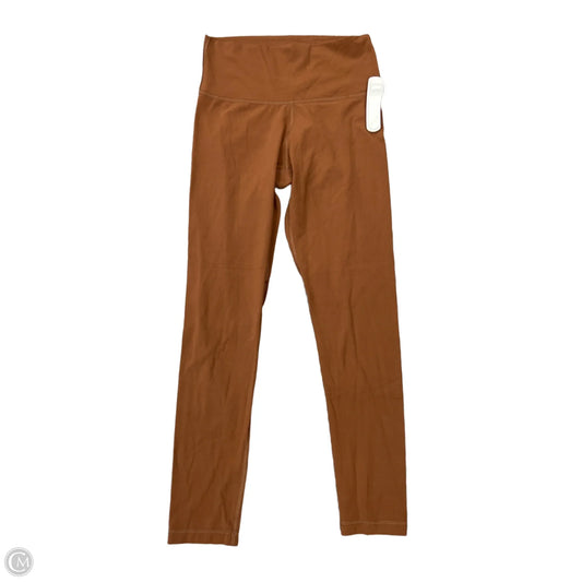 Athletic Leggings By Anthropologie In Brown, Size: M