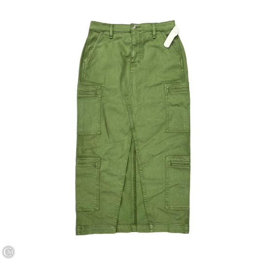 Skirt Maxi By Hudson In Green, Size: 4