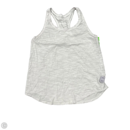 Athletic Tank Top By Lululemon In Grey, Size: 8