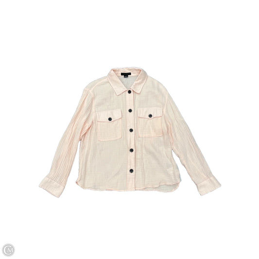 Top Long Sleeve By Sanctuary In Peach, Size: M