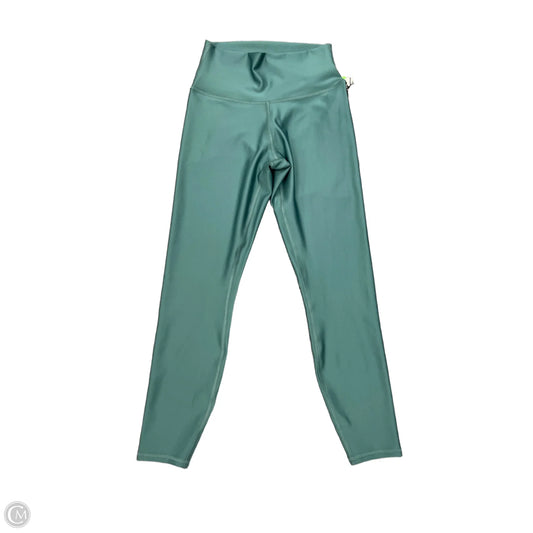 Athletic Leggings By Alo In Green, Size: M
