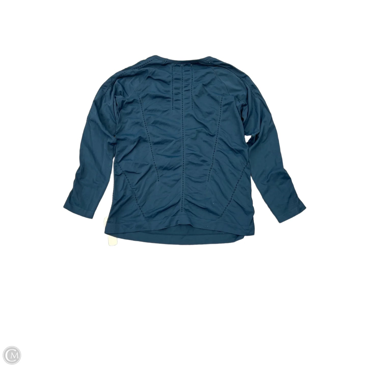 Athletic Top Long Sleeve Crewneck By Athleta In Blue, Size: S