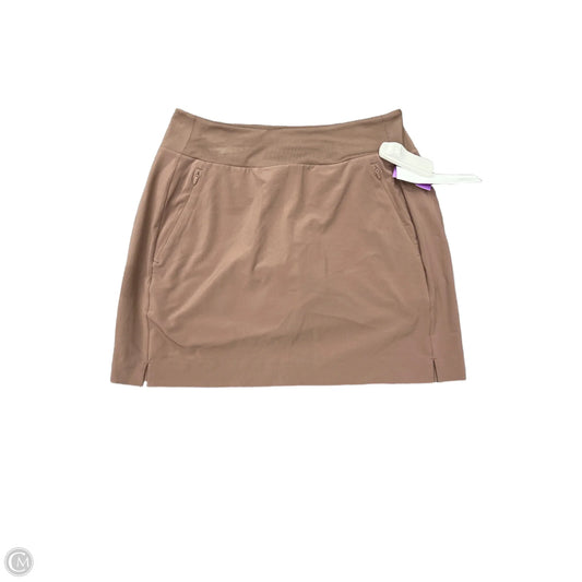 Athletic Skort By Athleta In Brown, Size: 4