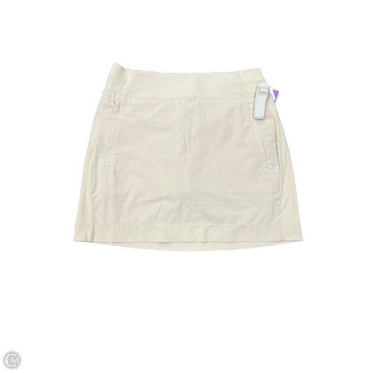 Athletic Skort By Athleta In Beige, Size: 6