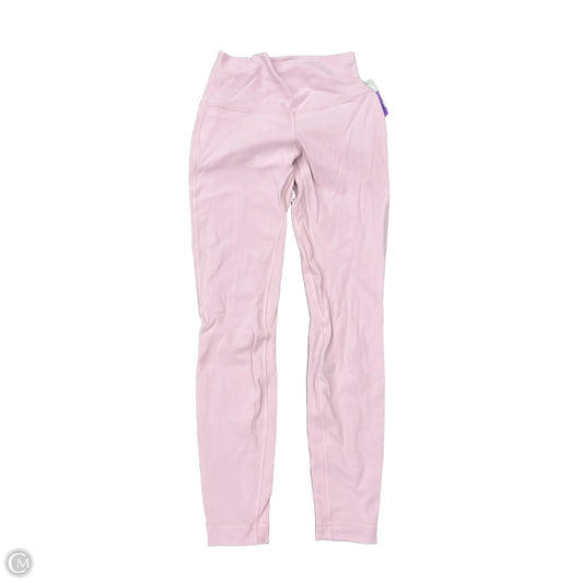 Athletic Leggings By Lululemon In Pink, Size: 6