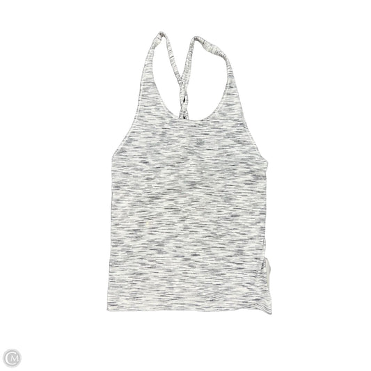 Athletic Tank Top By Lululemon In Grey, Size: M