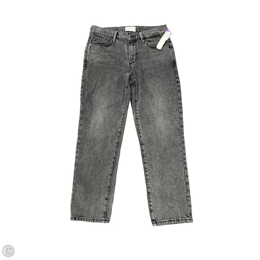 Jeans Straight By Frame In Black, Size: 2