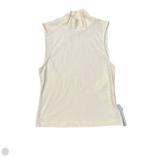 Athletic Tank Top By Varley In Beige, Size: S