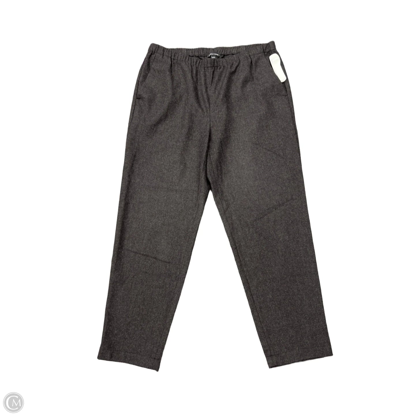 Pants Designer By Eileen Fisher In Grey, Size: M