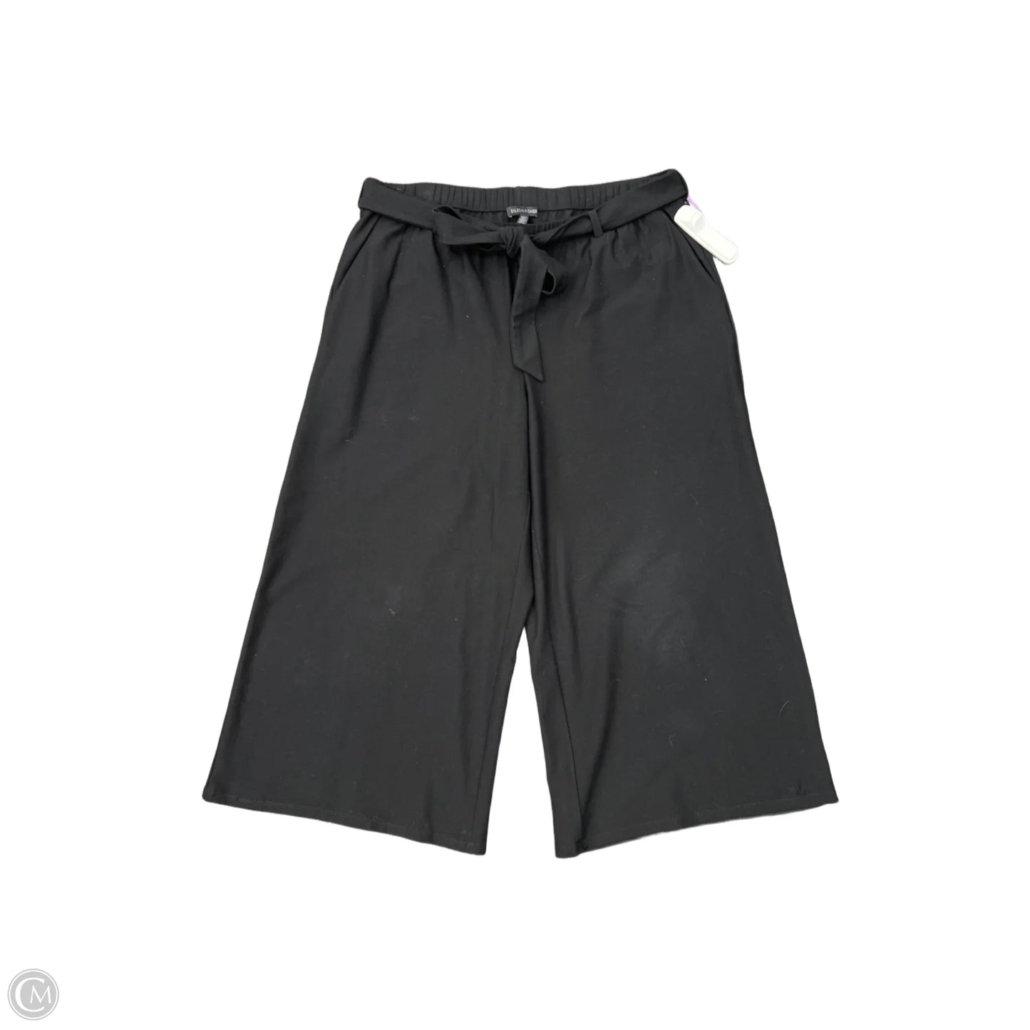 Pants Designer By Eileen Fisher In Black, Size: M