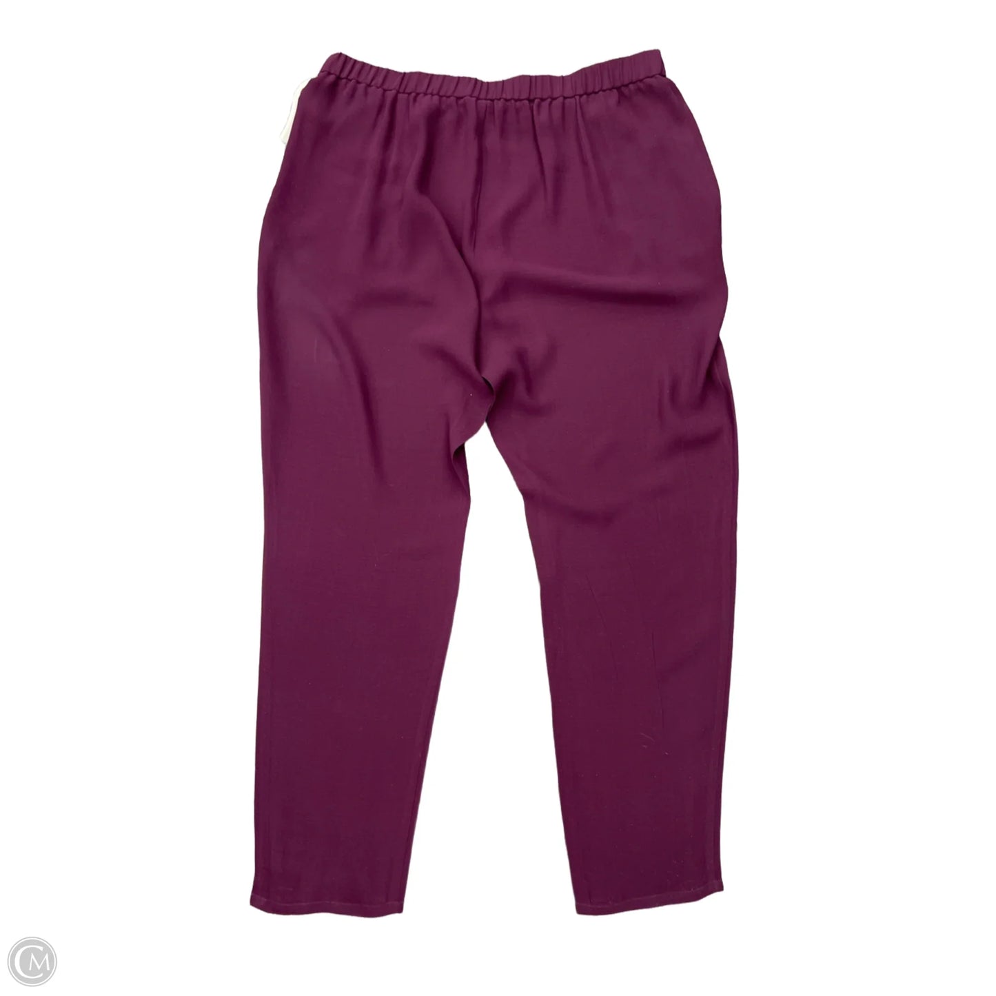 Pants Designer By Eileen Fisher In Purple, Size: M