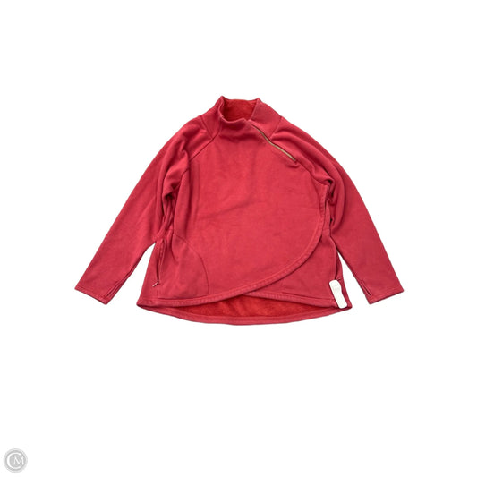 Athletic Sweatshirt Collar By Athleta In Red, Size: 1x