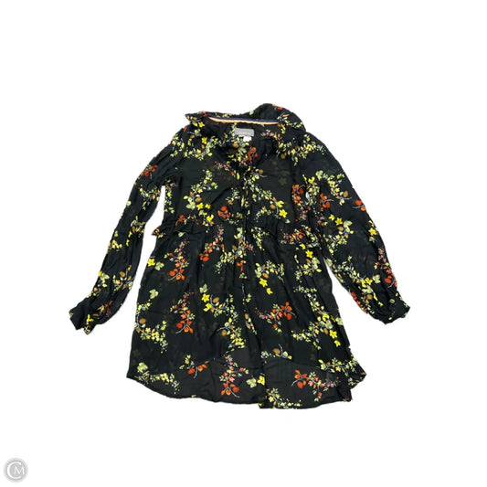 Top Long Sleeve By Anthropologie In Black, Size: Xs