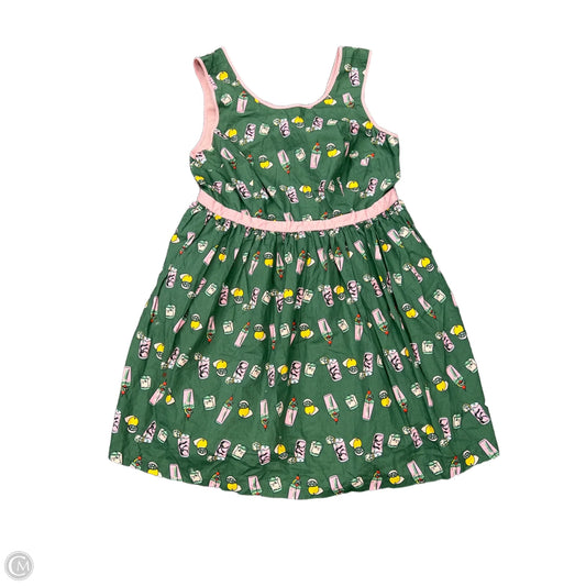 Dress Casual Midi By Modcloth In Green, Size: 2x