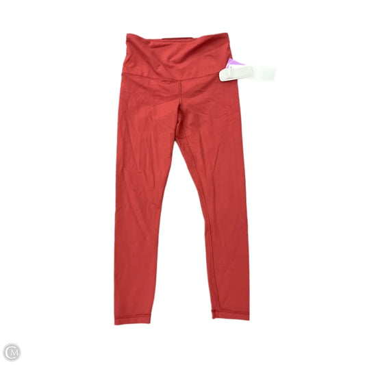 Athletic Leggings By Athleta In Red, Size: Xxs
