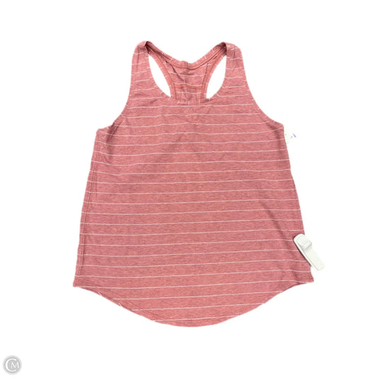 Athletic Tank Top By Lululemon In Red, Size: 4