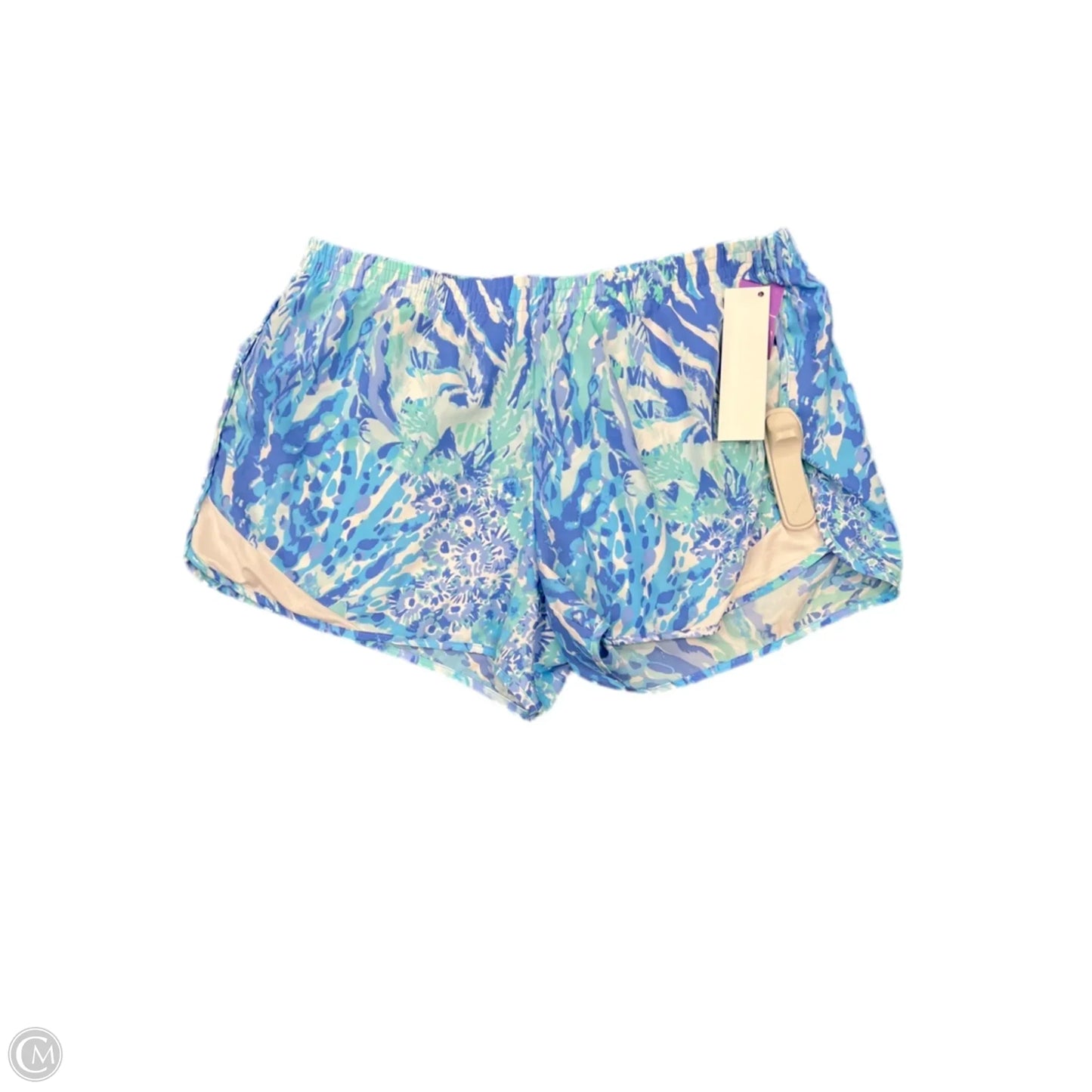 Shorts Designer By Lilly Pulitzer In Blue, Size: L