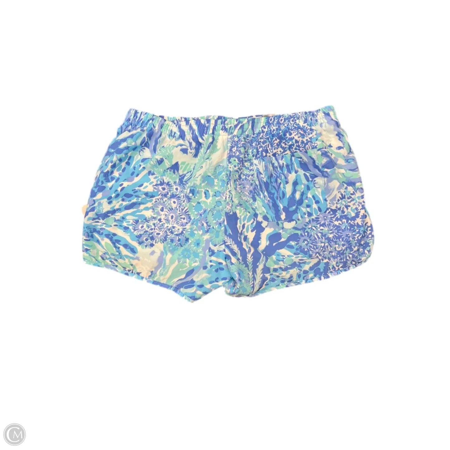 Shorts Designer By Lilly Pulitzer In Blue, Size: L
