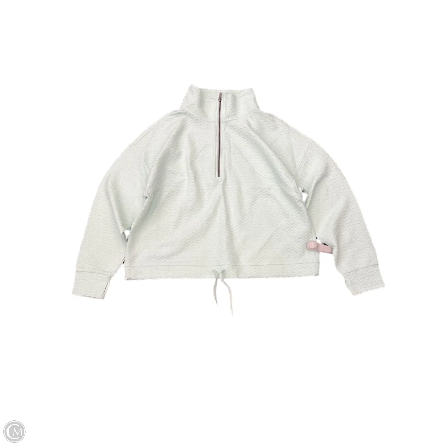 Athletic Sweatshirt Collar By Zella In Green, Size: L