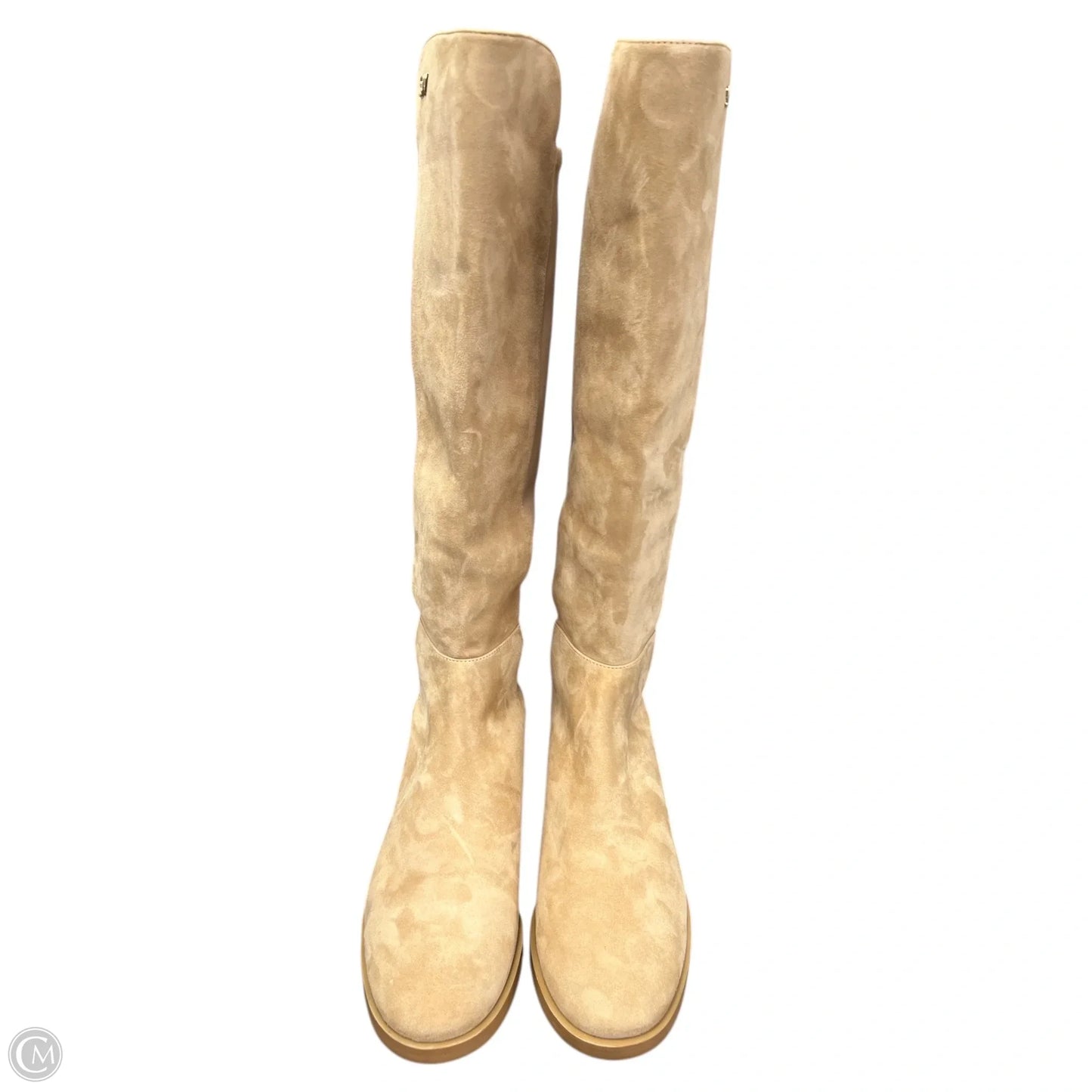 Boots Designer By Stuart Weitzman In Tan, Size: 9
