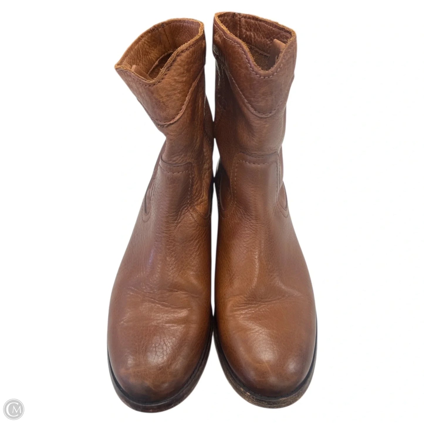 Boots Designer By Frye In Brown, Size: 7.5