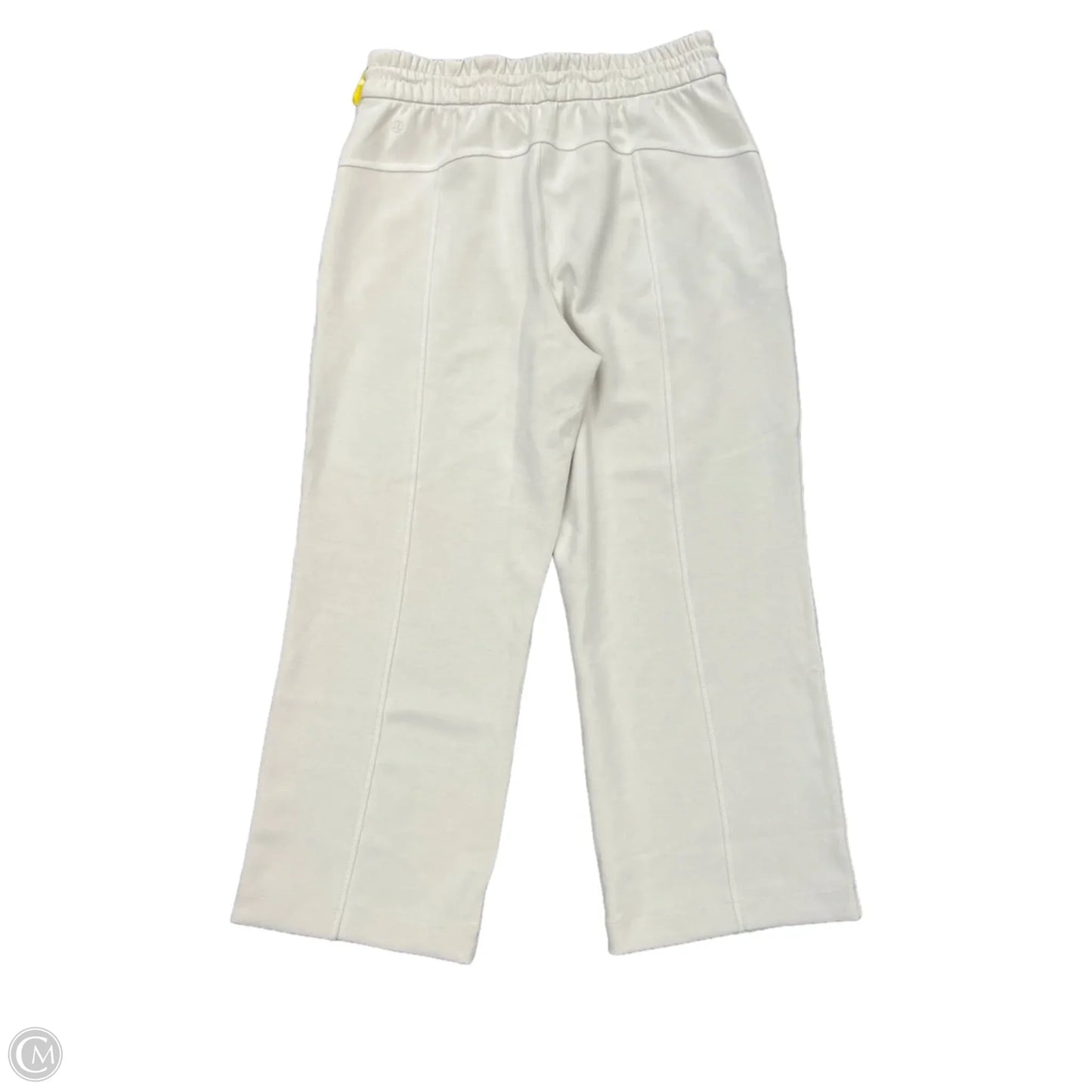 Athletic Pants By Lululemon In Cream, Size: 8