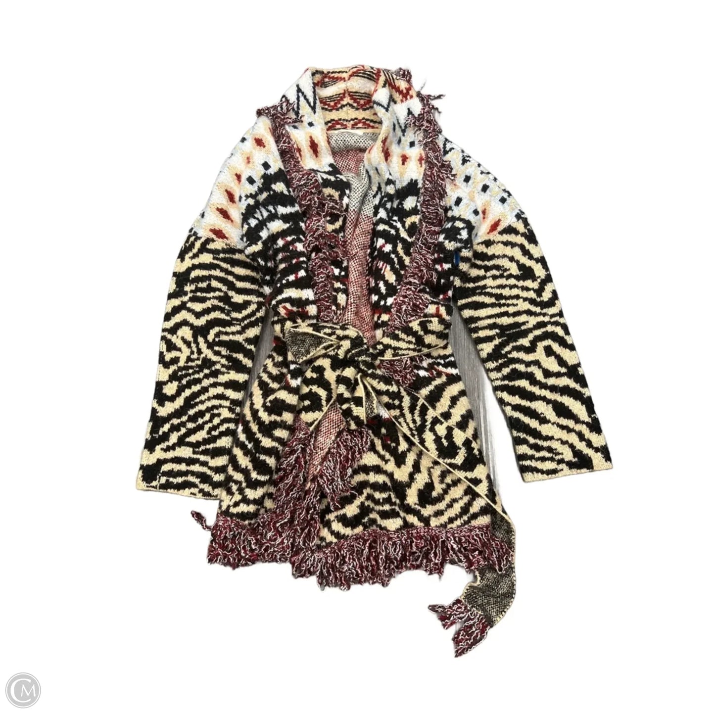 Sweater Cardigan By Anthropologie In Multi-colored, Size: 2x