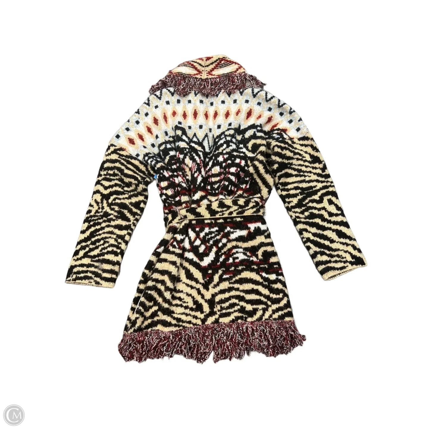 Sweater Cardigan By Anthropologie In Multi-colored, Size: 2x