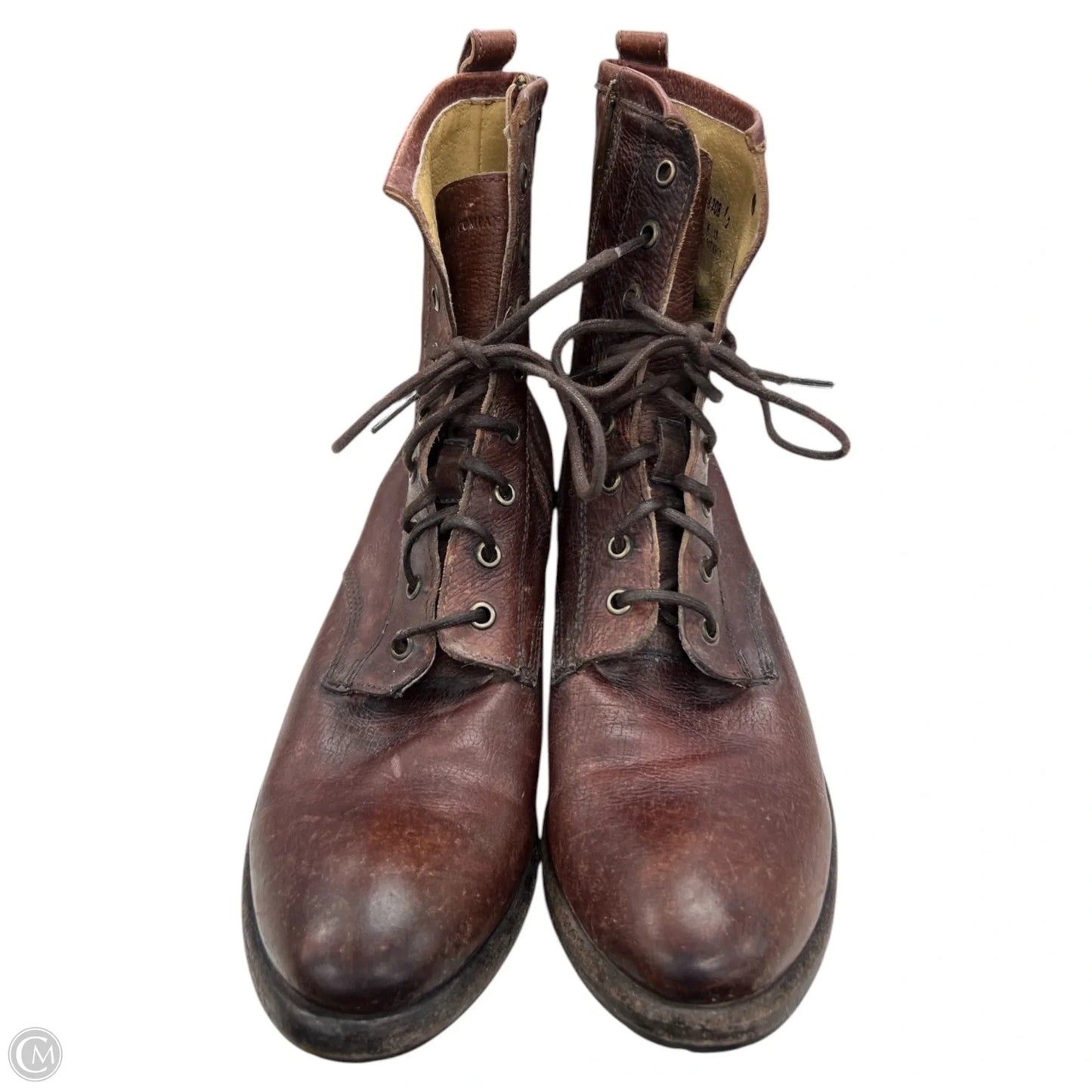 Boots Designer By Frye In Brown, Size: 10