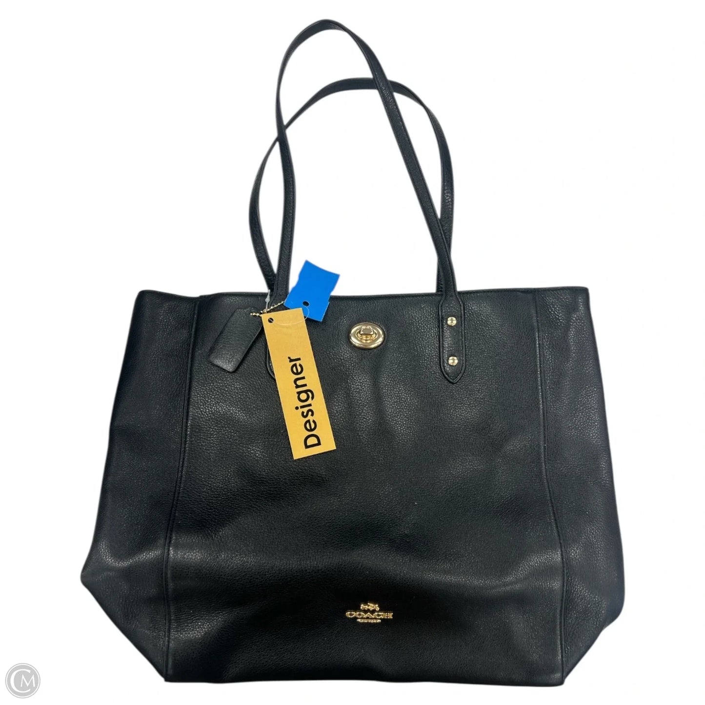 Tote Designer By Coach, Size: Medium