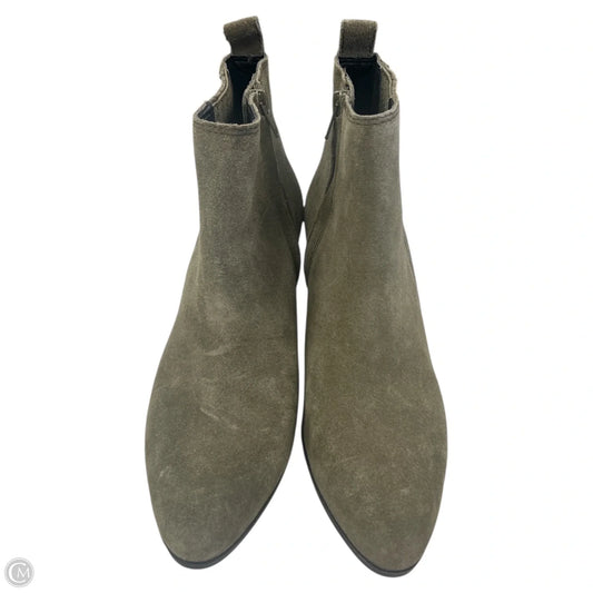 Boots Designer By Frye In Green, Size: 7.5