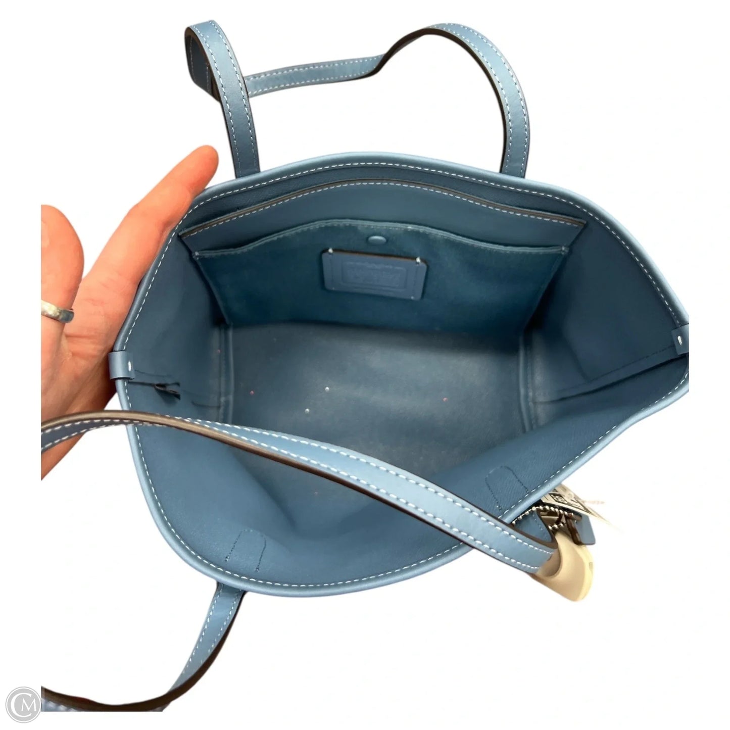 Tote Designer By Coach, Size: Small